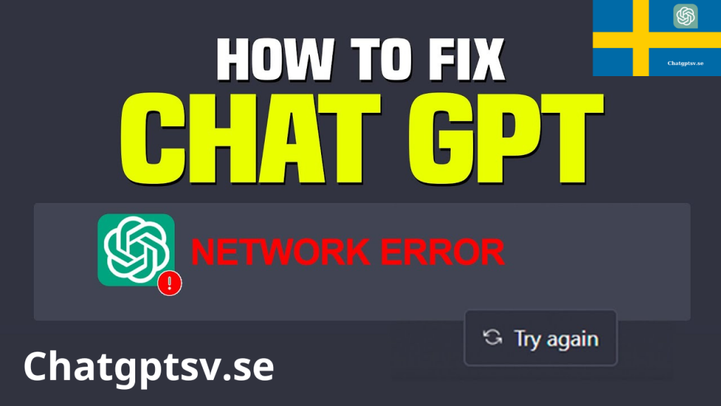 ChatGPT-nätverksfel: vad det innebär och hur man åtgärdar det